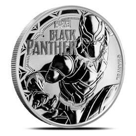 【極美品/品質保証書付】 アンティークコイン モダンコイン [送料無料] 2018 Tuvalu 1 oz .9999 Silver Proof Yike Marvel Series Black Panther -in Stock 2018 Tuvalu 1 oz .9999 Silver PROOF LIKE Marvel Series Black Panther - IN STOCK