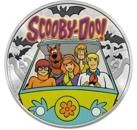 【極美品/品質保証書付】 アンティークコイン モダンコイン [送料無料] 2021バルバドススクービードゥーミステリーマシン1/2オンスシルバーカラープルーフ$ 1コイン 2021 Barbados Scooby-Doo Mystery Machine 1/2 oz Silver Colorized Proof $1 Coin