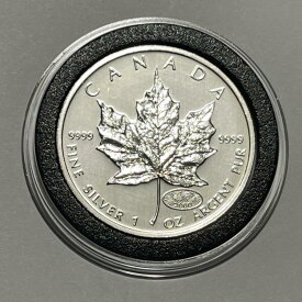 【極美品/品質保証書付】 アンティークコイン モダンコイン [送料無料] 2000カナダメープルリーフ花火グリットコイン1トロイオズ.9999ファインラウンドメダル 2000 Canada Maple Leaf Fireworks Privy Coin 1 Troy Oz .9999 Fine Round Medal