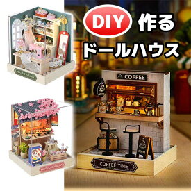 11日までポイント3倍／／ DIY 小屋 作って楽しい 飾って楽しい ドールハウス メルヘン 夢のお店シリーズ ミニチュア 手芸 ホビー デコレーション 模型 コレクション お店作り 家具 照明 接着剤 組み立て必要 インテリア 女子 ワークショップ