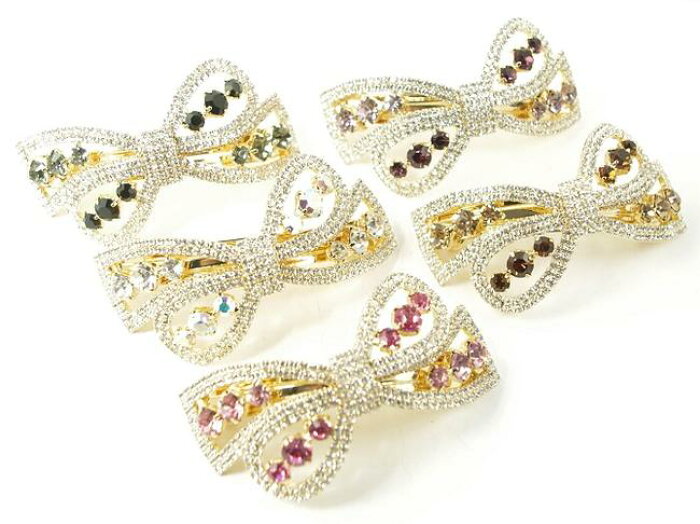 豪華 ラインストーン リボン バレッタ ヘアクリップ 結婚式 髪飾り ウエディング パーティー お呼ばれ プレゼント Product Details Japanese Proxy Shopping Service From Japan