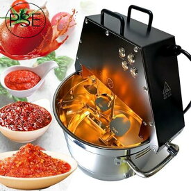 自動食品ミキサー 10L ステンレススチール 双撹拌パドル 補助ファン 鍋用 スープソース攪拌器 シェアードスタンド型