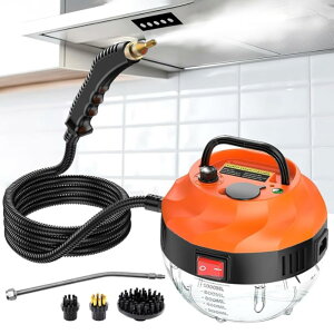 �|�[�^�u�� �X�`�[���N���[�i�[ 2500W ���C���� 105 �x 1000ml ��e�ʃ^���N ���b�h �m�Y�� 3 �� �ƒ� �L�b�`�� �o�X���[�� �|�� ����