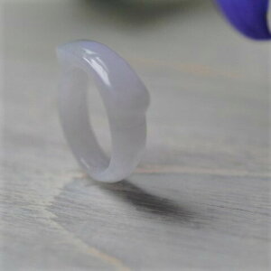 翡翠 リング 18号 天然無処理ヒスイ