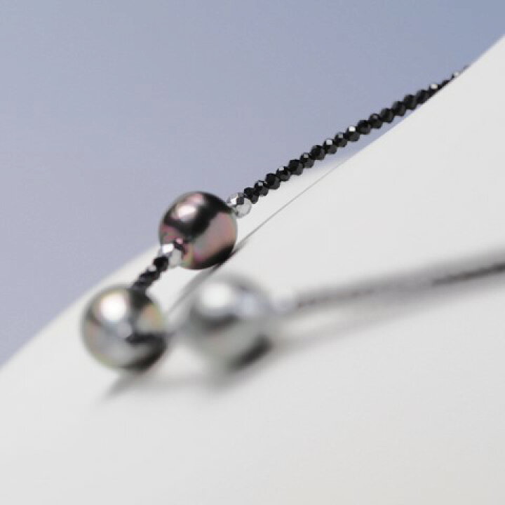 楽天市場】タヒチ黒蝶真珠 南洋パール ネックレス 鑑別書付  