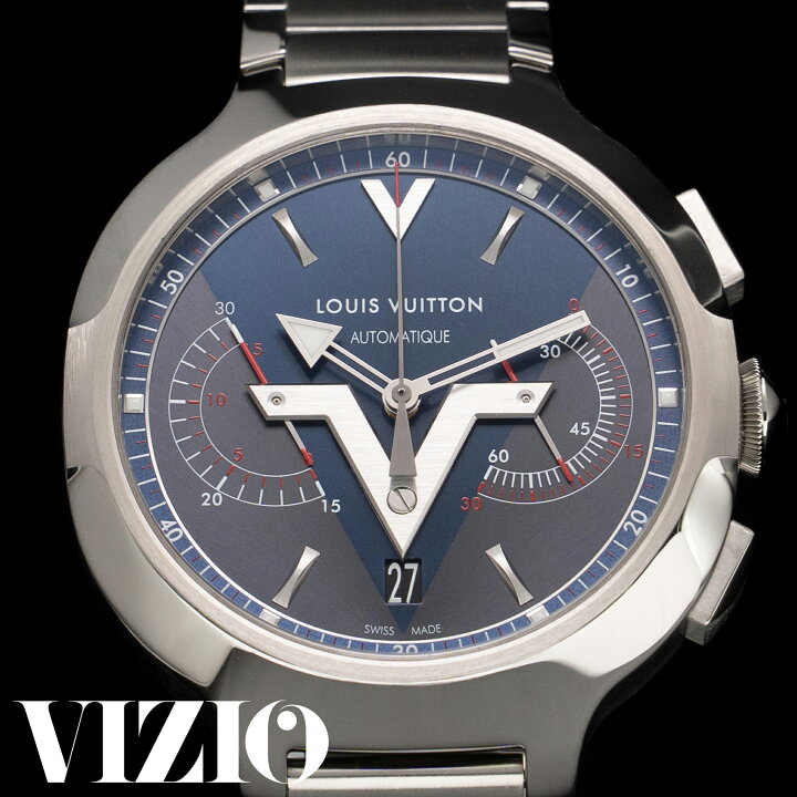 楽天市場】LOUIS VUITTON ルイヴィトン Q7D60 ヴォヤージャー 紺  