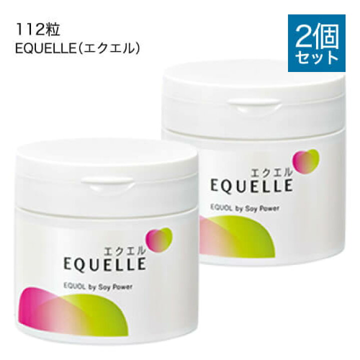 楽天市場】大塚製薬 エクエル 112粒 2個 エクオール 大豆イソフラボン 