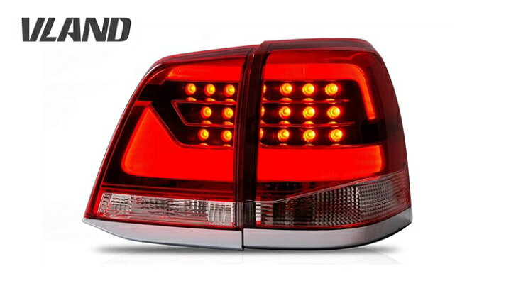 楽天市場】ランドクルーザー 200系 LED テール ランプ 後期型ルック 