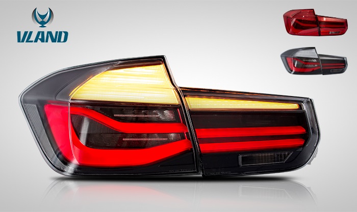 VLAND 流れるウィンカー BMW F30 世界有名な 3シリーズ用 テールランプ 安心と信頼 後期仕様 テールライト LED