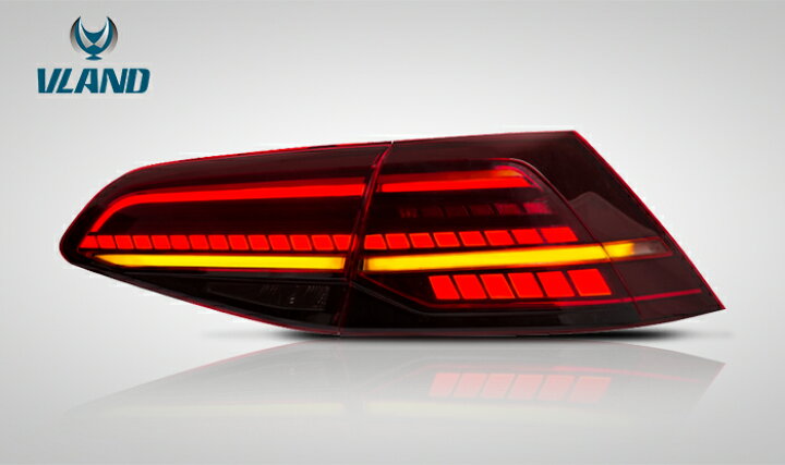 楽天市場】VLAND フォルクスワーゲン ゴルフ7 LEDテールランプ 流れる 