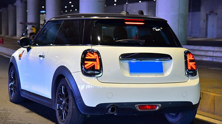 楽天市場】VLAND ユニオンジャックテールランプセット レッド MINI F系 