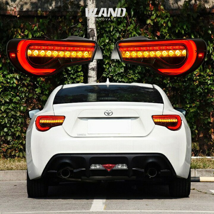 楽天市場】流れるウィンカー搭載 スモーク 86 FT86 ハチロク BRZ LED 