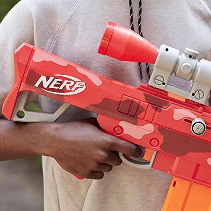 楽天市場 ナーフ フォートナイト ヘビーsr F0928 Fortnite ヘビースナイパーライフルタイプ スコープ メガダーツ6本 ダーツクリップ付属 Vlookupstore 楽天市場店