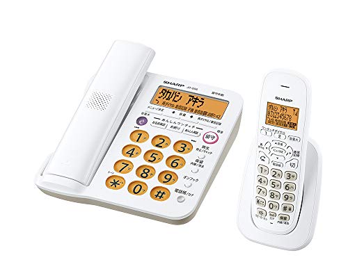 シャープ 【GINGER掲載商品】 電話機 コードレス JD-G56CL 25％OFF 子機1台 親機コードレス