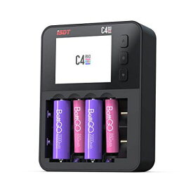 ISDT C4 EVO 電池充電器 スマート バッテリー 急速充電器 ミニ四駆 1-6S LIPO AA/AAA 単3・単4ニッケル水素バッテリー 18650 バッテリー RCドローン クアッドコプター