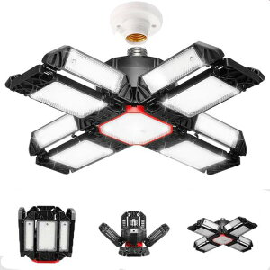 LED�K���[�W���C�g�A180W�q�ɓV��Ɩ�12�̒����\�ȃp�l��������������P�x�K���[�W���C�g�V���b�v���C�g6500K���[�N�V���b�vE26/E27�q�ɍ�Ɨp�Ɩ����(ONE)