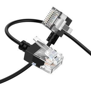 ThzzhnnoCat6A�C�[�T�l�b�g�P�[�u��90�xL�^���p�x5M�A�t���L�V�u���X����&�����^Cat6Rj45LAN�C�[�T�l�b�g�p�b�`�A�ő卂��10Gbps550MHz�܂Ń��[�h�APC�A���[�^�[�A�v�����^�[�A���f���p(�u���b�N)