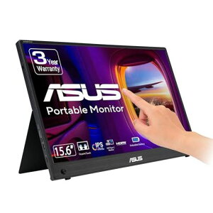 ASUS�|�[�^�u�����j�^�[ZenScreenTouchMB16AMTR/16�C���`/FHD(1920x1080)/IPS/10�_�^�b�`�X�N���[��/�o�b�e���[����/USB