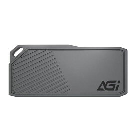 AGI 1TB 外付けSSD ED238 USB3.2 GEN2 TYPE-A/C対応、PS5/PS4対応(メーカーによる動作確認済み)、読み書き速度1050/1000MB/秒 メタルケース