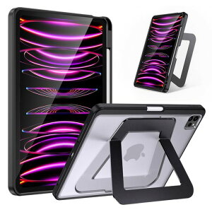 �y�ČRMIL�K�i�E�c�u��/���u���X�^���h�zHEIGKOIK iPad Pro 11�C���` �P�[�X ��4/3/2����(2022/2021/2020)��p�J�o�[ �A���~���ߎ� �c���X�^���h �y���V���z���_�[�t�� ���^ �y�� �ϏՌ� �������J�o�[�c