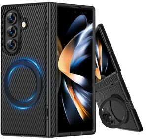 YDIHIHO�Ή�GalaxyZFold7�p�P�[�X�����O�t���Y�f�@�ۃe�N�X�`��SC-56F/SCG34�p�P�[�X�q���W�ی�ϏՌ���]�}�O�l�e�B�b�N�X�^���h�t�ԍڃz���_�[�Ή�PC�f�ޗǍD�Ȏ�G��C�菝�h�~�w��h�~