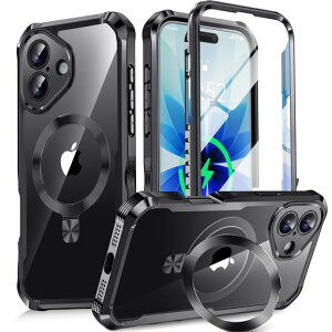 �y360°�S�ʕی�E�X�^���h�EMagsafe�Ή��zKELLCASEiPhone17�p�P�[�X���ʉB���X�^���h�ECD�����O���c�������C�����X�[�d��phone17�J�o�[���ϖh�~����PC�w�ʃ��b�L�o���p�[�ČRMIL�K�i�ϏՌ�