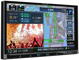 ケンウッドカーナビ彩速7インチMDV-S710安心の日本製ハイコストパフォーマンスモデルデジタルルームミラー型ドライブレコーダーと連携可能ブラックKENWOOD