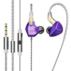 Yinyoo���؃C���z��BLONBL07�C�����j�d�ቹ�L���V���O��DD�p�\�R���p�C���z���J�i���^3.5mm�C���z���L���C���t�H��2pin-C�C���z���E�������P�[�u���\(�}�C�N�t���Amauve)