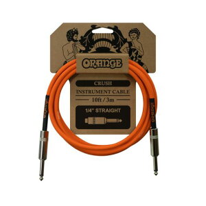 ORANGECRUSHInstrumentCable10ft3m1/4�hStraightCA034�M�^�[�P�[�u��