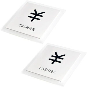 HIGHAWKCASHIERWpӃTCLbV[X܃hAv[gŔTCv[gANWēEH[XebJ[HXp(CASHIERE13*13cm)