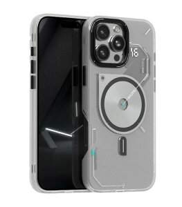 AulumuA16iPhone16ProMax�P�[�X�t���X�g�P�[�XMagsafe�Ή��}�O�l�b�g��������IMD���H�σX�N���b�`�Ǝ��̗�p���S�ʕی�P�[�X���C�����X�[�d�Ή������A���~�����O���^���ʃ{�^���������z���C�g