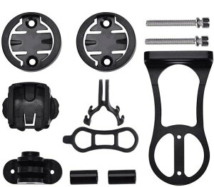 ���]�ԃ_�u���n���h���o�[�G�N�X�e���V�����Y�f�@�ێ��]�ԃA�N�Z�T���[�z���_�[2�t���[��20cm���]�ԗp�R���s���[�^�[�}�E���g�u���P�b�gGarmin/Bryton/Cateye/Brighton/GPS/GoPro�A�N�V�����J�����p