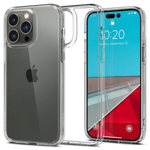 Spigen�y�n��18�N�̋Z�p�́ziPhone14Pro�P�[�X�N���A�X�g���b�v�z�[�����ϖh�~�ϏՌ�����TPU�o���p�[�P�[�X2�d�\���ČRMIL�K�i�擾���菝�h�~���C�����X�[�d�Ή��E���g���E�n�C�u���b�hACS04960
