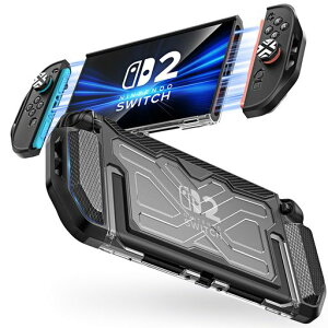 WTAIYUN Nintendo Switch 2 �Ή��ی�J�o�[ �h�b�N�Ή� Joy-Con�p���E���}�b�g ���̎��݌v �X�^���h�g�p�Ή� �Ռ��z��&���h�~ �l�ԍH�w�f�U�C�� �V���R���O���b�v+PC���n�[�h �X�e�B�b�N�J�o�[�t���c