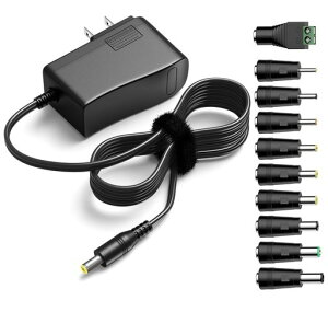 Powseed12V3AA_v^[d12V݊p[^[CCTVJXs[J[USB^ubgLEDXgbv[^[tj^[ɑΉdc?z[d3000mAőo36W