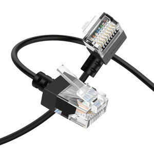ThzzhnnoCat6A�C�[�T�l�b�g�P�[�u��90�xL�^���p1M�A�t���L�V�u���X����&�����^Cat6Rj45LAN�C�[�T�l�b�g�p�b�`�A�ő卂��10Gbps550MHz�APC�A���[�^�[�A�v�����^�[�A���f���p(�u���b�N)