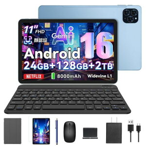 �yAndroid16 �^�u���b�g 11�C���` 2026�V�F�zTABWEE T90 �^�u���b�g Wi-Fi���f���A1920*1200 FHD���ʁAWidevineL1�Ή� Netflix