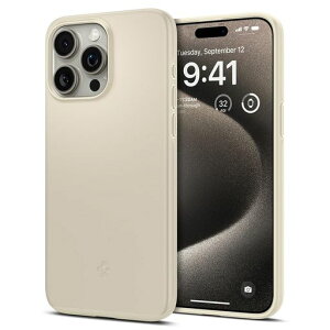 Spigen�y�n��18�N�̋Z�p�́ziPhone15ProMax�P�[�X�}�b�g���^�y�ʕČRMIL�K�i�w��h�~���C�����X�[�d�V���E�t�B�b�gACS06551(�~���[�g�E�x�[�W��)