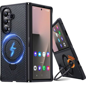 AunoteGalaxyZFold7�p�P�[�X��]�����O�f�U�C��+�Y�f�@�ە��e�N�X�`���[�Ռ��z���}�O�l�b�g�Ή��ČRMIL�K�i�M�����N�V�[zfold7�J�o�[�u���b�N