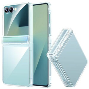 Miimall �Ή� Galaxy Z Flip 7 �N���A�P�[�X ���������x ���^ �ϏՌ� �R�p�K�i �h�o ����~�� for Flip 7 Case �q���W�ی� ���C�����X�[�d�Ή� �j�����p �ϋv�� �Ή��M�����N�V�[Z�t���b�v7�p�t���J�o�c