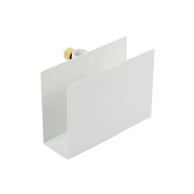 DRAWALINE022BookRackWhiteドローアラインブックラックホワイト縦専用パーツ幅21x奥行12x高さ15cm耐荷重3kgD-BR-WH