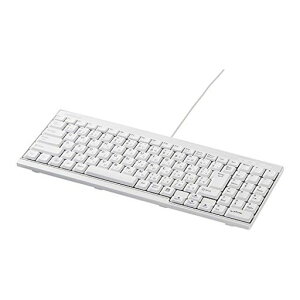 �o�b�t�@���[ BUFFALO USB�ڑ� �L���X�����L�[�{�[�h �z���C�g BSKBU14WH