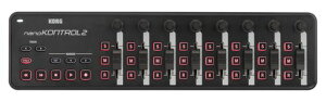 KORG(�R���O) MIDI�R���g���[���[ nanoKONTROL2 DTM/�R���p�N�g/�R���g���[���[/USB/�p�X�p���[/�\�t�g�E�F�A���C�Z���X���� �u���b�N NANOKNTRL2-BK