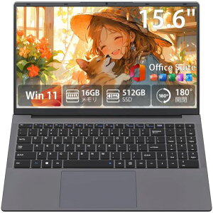 15.6�C���`�m�[�g�p�\�R��16GB������512GBSSD���ځACorem38100YWin11ProOffice���ڃ��b�v�g�b�v�A1920*1080FHDIPS�t���m�[�gPC�A2.4G/5GWi-FiBT5HDMI