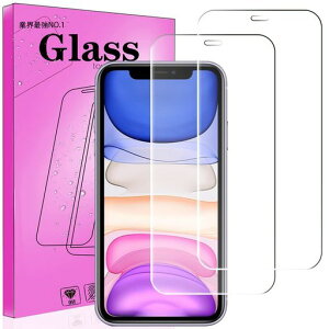 �y2���p�b�N�z�Ή�iPhone11/iPhoneXR6.1�C���`�p�̃K���X�t�B�����Ή�iPhone11�p�̋����ی�K���X�Ή�iPhoneXR�p�̉t���ی�t�B�����y���{���Ɏq�f��AGC���i�d�x9H�C�A�[����U�h�~
