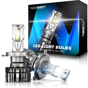 NOVSIGHTled�w�b�h���C�gH4hi/lo30000lm(15000lm*2)�Ԍ��Ή�12v�ԓK��140w(70w*2)6500k12V�ԃo�C�N�pIP68�����P�x���������\�o���u�̔���2�N�ۏ�2����
