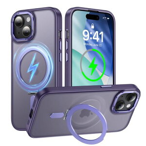 iPhone 14 Plus �p �P�[�X MagSafe�Ή� �A�C�t�H��14 �v���X �X�^���h�@�\ OURJOY �X�}�z�P�[�X �ČR�K�i�擾 �ϏՌ� �J���������Y�ی� �����ق�14 Plus ������ �g�уP�[�X ���C�A���X�[�d �X�g���b�c