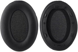 WH-1000XM3イヤーパッド交換用イヤーパッドプロテインPUレザーイヤークッションSony WH-1000XM3ワイヤレスノイズキャンセリングオーバーイヤーヘッドフォンと互換性があります(ブラック)