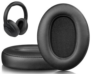 SOULWIT �C���[�p�b�h �����p�b�h for Sony WH-XB900N/WH-CH710N/WH-CH720N/WH-RF400/MDR-RF895RK �p �C���[�N�b�V���� �w�b�h�p�b�h �m�C�Y�A�C�\���[�V���� �����x�t�H�[�� (�u���b�N)