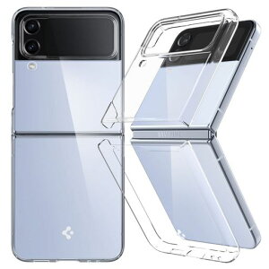 Spigen Galaxy Z Flip4 �P�[�X �}�b�g ���y�� �����^ ���΂ݖ��� �����Y�ی� [ ���� 0.8mm ] �d��19g �p�[�t�F�N�g�E�t�B�b�g ���C�����X�[�d�Ή� �M�����N�V�[ Z �t���b�v4 �G�A�[�E�X�L�� ACS05112